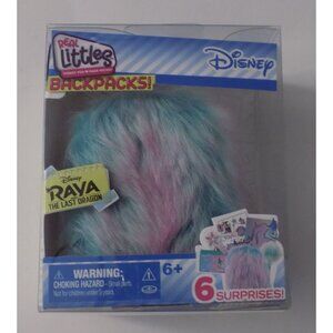 Real Littles Disney Raya And The Last Dragon Fuzzy Backpack Bag NEW